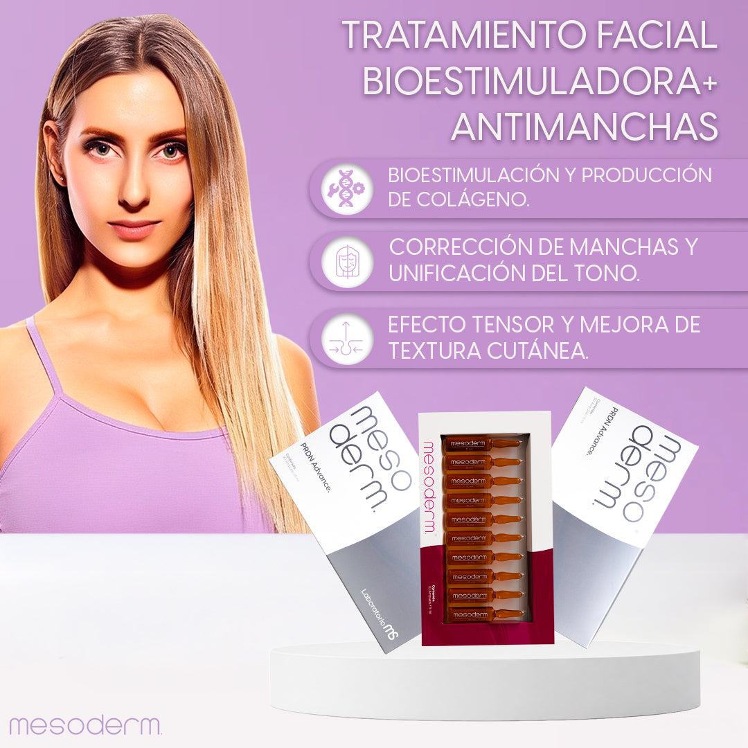 Tratamiento Facial Terapia Bioestimuladora + Antimanchas