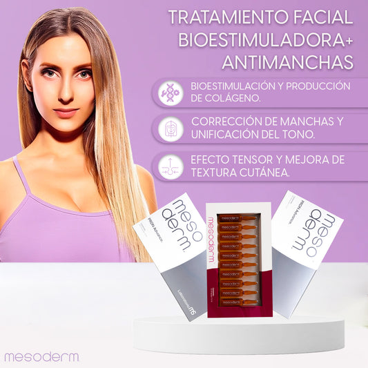 Tratamiento Facial Terapia Bioestimuladora + Antimanchas
